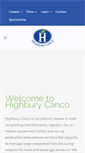 Mobile Screenshot of highburycorp.com